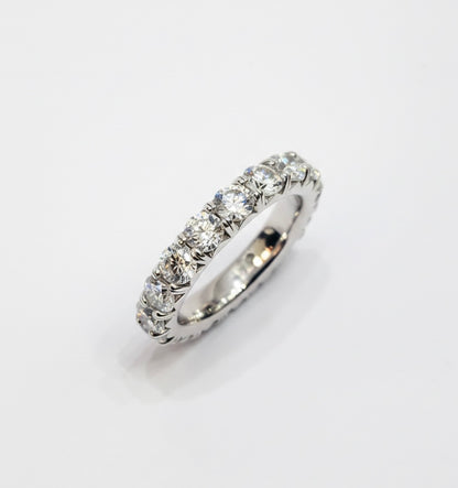 Classic Eternity Silver Band