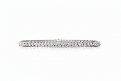 Chevron Pavé  Bracelet – 925 Sterling Silver