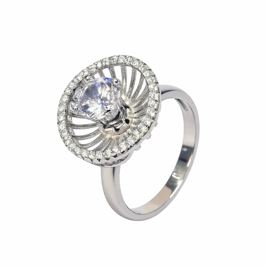Luna Halo Ring