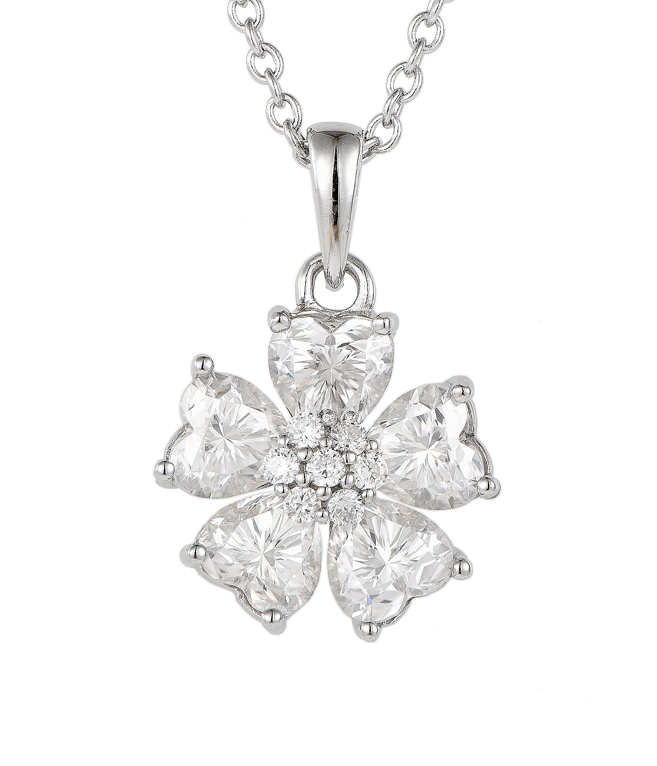 Cherry Blossom Pendant Necklace