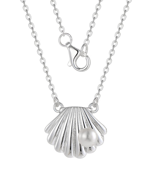 Pearl Shell Pendant Necklace