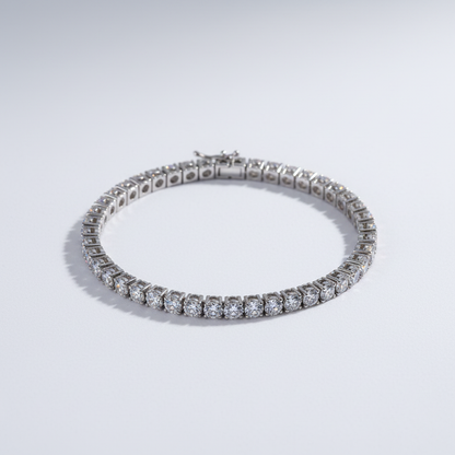 Classic Diamond Tennis Bracelet Round