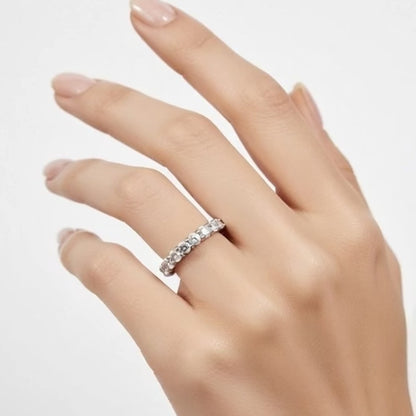 Classic Eternity Silver Band